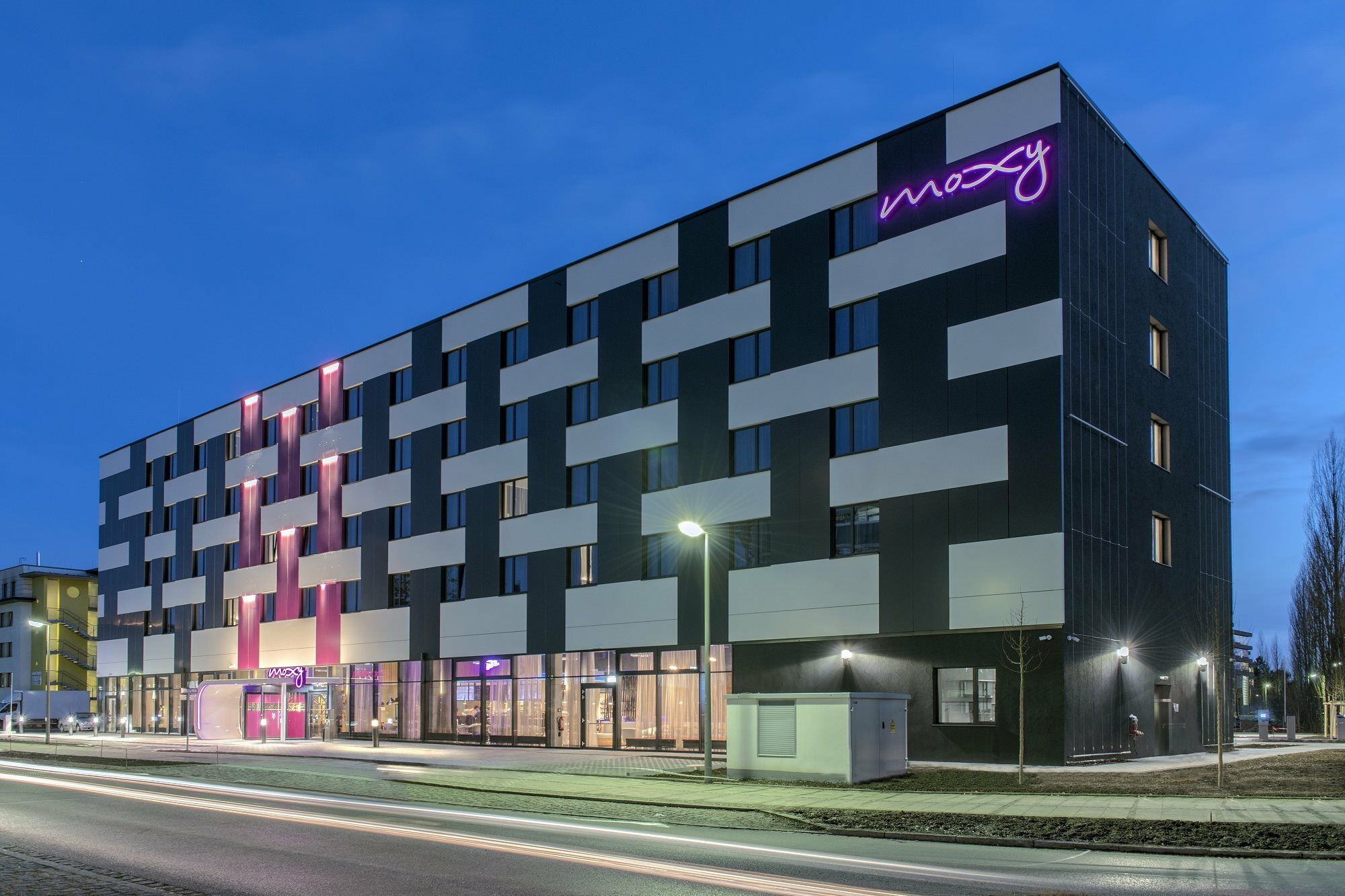Moxy Munich Messe Hotel Aschheim Kültér fotó